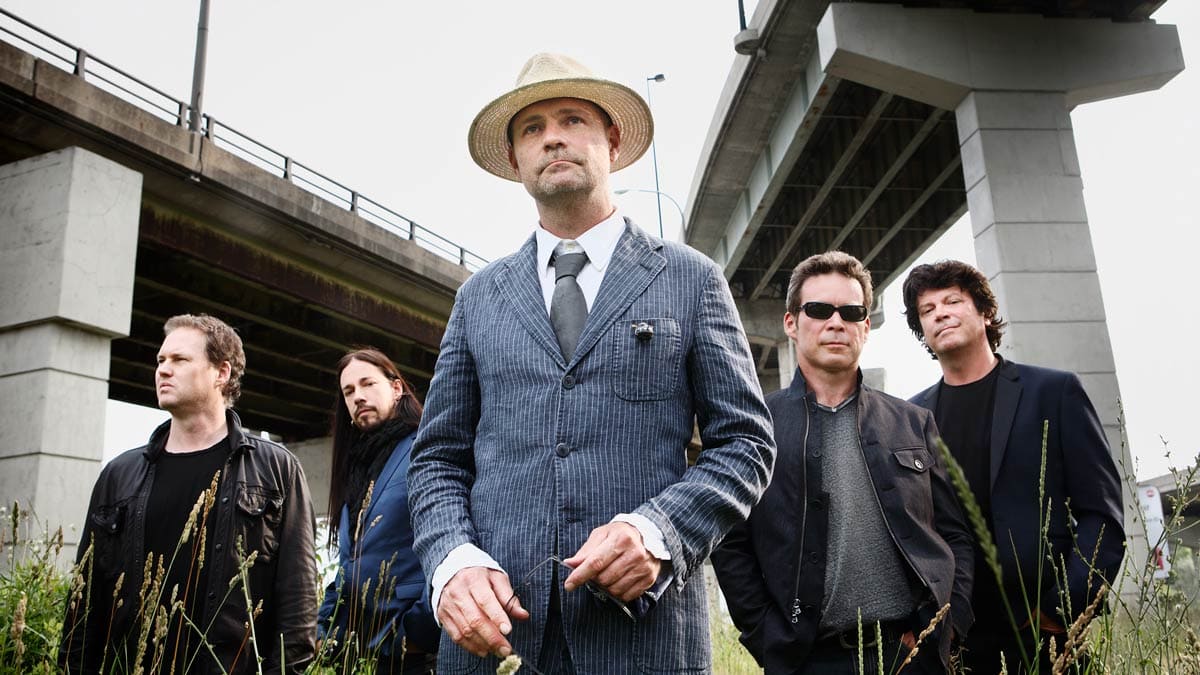 The Tragically Hip - band photo by Gordon Hawkins