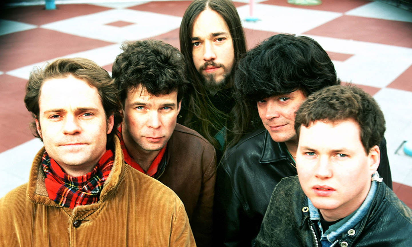 The Tragically Hip - band photo by Bob Berg